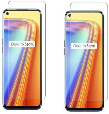 NIMMIKA ENTERPRISES Tempered Glass Guard for Realme 7(Pack of 2)