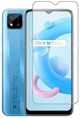 TESPARK Tempered Glass Guard for Realme C21(Pack of 1)