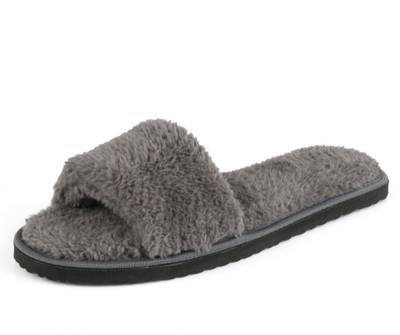 MF Home Footwear Men s Fur House Slipper for Men Soft Fuzzy Fur