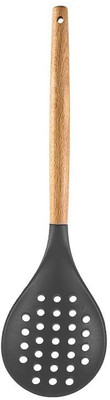 P-PLUS INTERNATIONAL PPLUS_WOOD_SKIMMER_GREY_1 Mixing Spatula(Pack of 1)