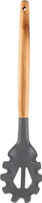 P-PLUS INTERNATIONAL PPLUS_WOOD_PASTA_GREY_1 Lifting Spatula(Pack of 1)