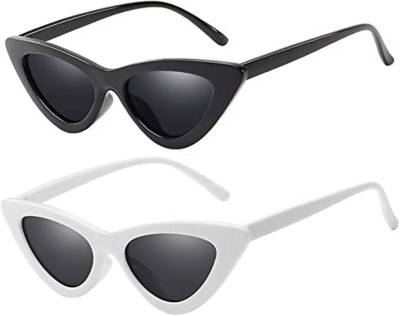 Jubilant Cat-eye Sunglasses(For Women, Black)