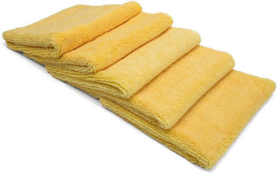 Auto Hub Microfiber Vehicle Washing  Cloth(Pack Of 5, 250 GSM)