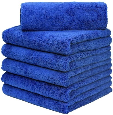 Auto Hub Microfiber Vehicle Washing  Cloth(Pack Of 5, 250 GSM)