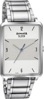 7144SM01 Sleek Analog Watch For Men Price History