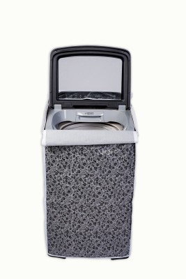 Vintage Pro Top Loading Washing Machine  Cover(Width: 64 cm, Black , Grey)