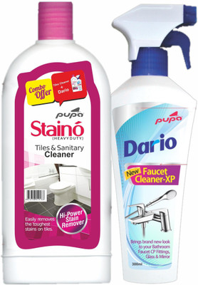 pupa Staino Tile Cleaner + Faucet Cleaner Regular Fragrance(2 x 425 ml)