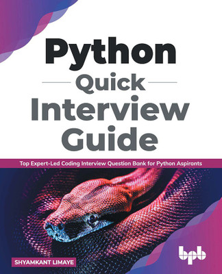 Python Quick Interview Guide(English, Paperback, Limaye Shyamkant)