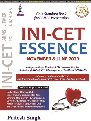 INI-CET Essence (November & June 2020)(Paperback, PRITESH E SINGH)