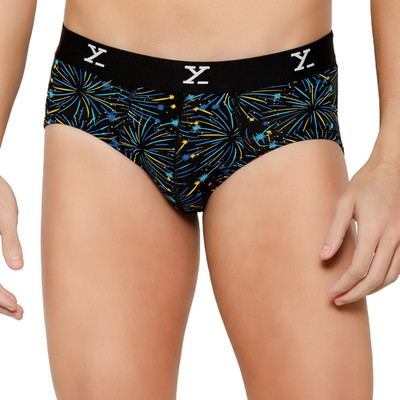 XYXX Men Shuffle Intellisoft Micro Modal Printed Brief