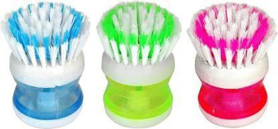 VIJAY EXPORT Plastic Wet and Dry Brush(Multicolor, 3 Units)