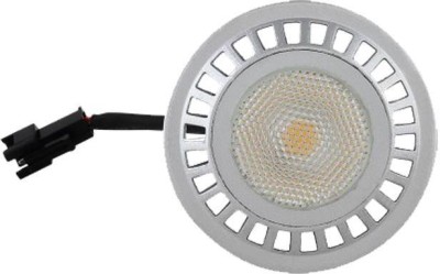 REMEN 7 W Round MR16 LED Bulb(Yellow, Pack of 9)