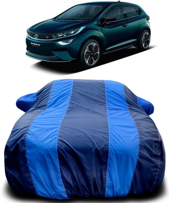 APNEK Car Cover For Tata Altroz EV (With Mirror Pockets)(Blue, Blue)