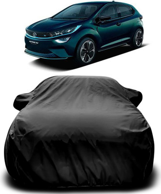 Elegance Car Cover For Tata Altroz EV (With Mirror Pockets)(Black)