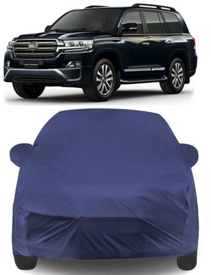 MoTRoX Car Cover For Toyota Land Cruiser (With Mirror Pockets)(Blue)