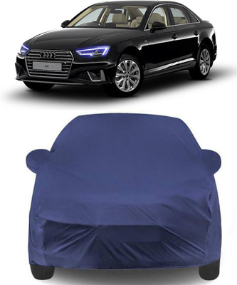 Gavya Car Cover For Audi A4 (With Mirror Pockets)(Blue)