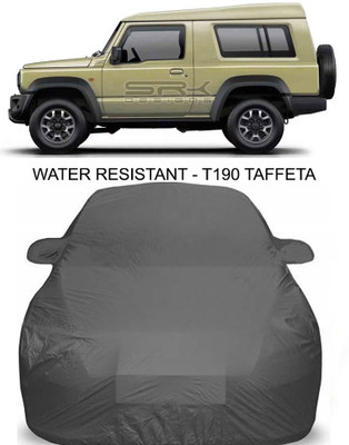 MoTRoX Car Cover For Maruti Suzuki Gypsy King (With Mirror Pockets)(Grey)