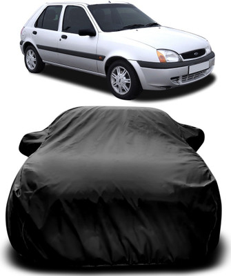 MoTRoX Car Cover For Ford Fiesta Old (With Mirror Pockets)(Black)
