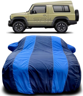 APNEK Car Cover For Maruti Suzuki Gypsy King (With Mirror Pockets)(Blue, Blue)