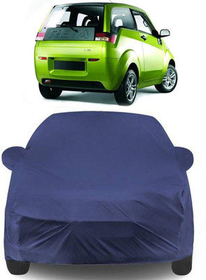 MoTRoX Car Cover For Mahindra Reva (With Mirror Pockets)(Blue)