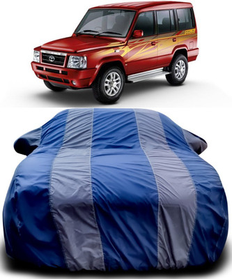 APNEK Car Cover For Tata Sumo Victa (With Mirror Pockets)(Blue, Grey)