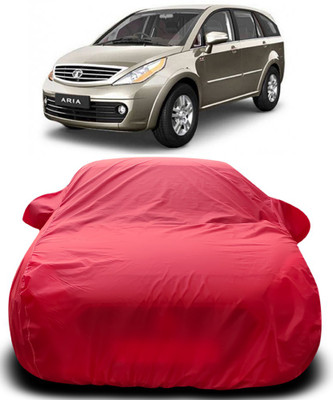 MoTRoX Car Cover For Tata Aria (With Mirror Pockets)(Red)