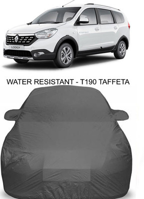 NUMBOR ONE Car Cover For Renault Lodgy (With Mirror Pockets)(Grey)