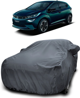 Elegance Car Cover For Tata Altroz EV (With Mirror Pockets)(Grey)