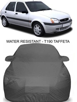 MoTRoX Car Cover For Ford Fiesta Old (With Mirror Pockets)(Grey)