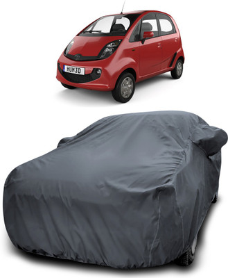 APNEK Car Cover For Tata Nano Genx (With Mirror Pockets)(Grey)