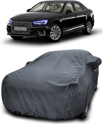 MoTRoX Car Cover For Audi A4 (With Mirror Pockets)(Grey)