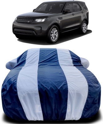 Gavya Car Cover For Land Rover Discovery (With Mirror Pockets)(Blue, White)