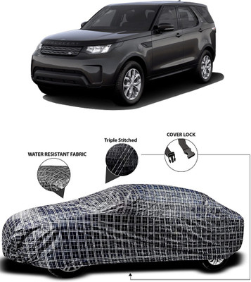 Gavya Car Cover For Land Rover Discovery (With Mirror Pockets)(White, Black)