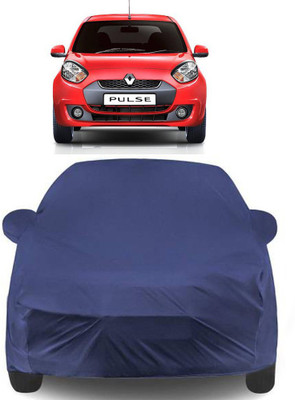 APNEK Car Cover For Renault Pulse (With Mirror Pockets)(Blue)