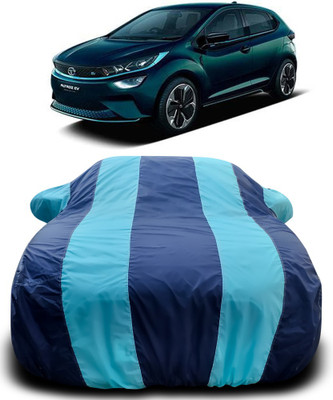 APNEK Car Cover For Tata Altroz EV (With Mirror Pockets)(Blue)