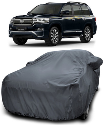 APNEK Car Cover For Toyota Land Cruiser (With Mirror Pockets)(Grey)
