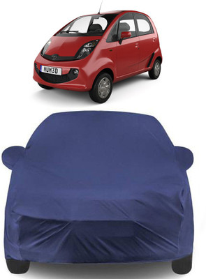 MoTRoX Car Cover For Tata Nano Genx (With Mirror Pockets)(Blue)