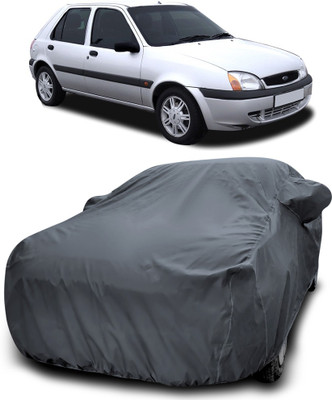 MoTRoX Car Cover For Ford Fiesta Old (With Mirror Pockets)(Grey)