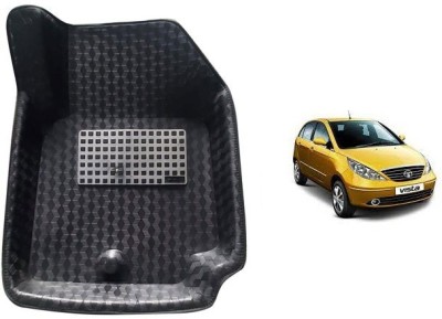 After cars PVC 5D Mat For  Tata Indica Vista(Black)