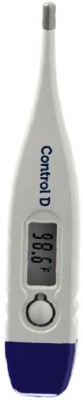 Control D Digital Thermometer with One Touch Operation for Child and Adult Oral or Underarm (Made in India) (White & Blue) CDT01 Thermometer(White, Blue)