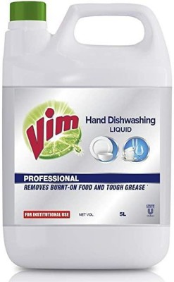 Vim LIQUID OFFER PACK 5 LITRE (NEW EDITION) Dish Cleaning Gel(Lemon, 5 L)