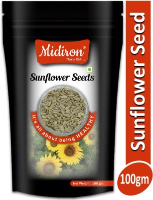 Midiron Sunflower Seed, Good Source of Vitamin-E,B1,B6, Super Food (100 Gm) Sunflower Seeds(100 g)