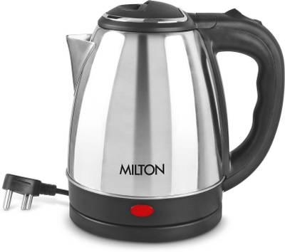 MILTON GO Electro Kettle 1500 Electric Kettle  (1.5 L, Silver)