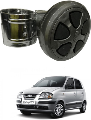 Oshotto Metal & Plastic Car Steering Knob(Black)