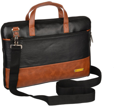 Blowzy Men Black, Tan Messenger Bag