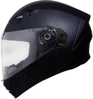 Steelbird Air SBA-21 GLOSSY HI-QUALITY RAPTOR DASHING BLACK 600 mm SIZE L Motorsports Helmet(Black)