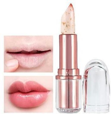 imelda Magic Change Temperature Mood Lipstick Moisturizer Jelly Flower Lipstick/ Lip balm(Light pink, 3.6 g)