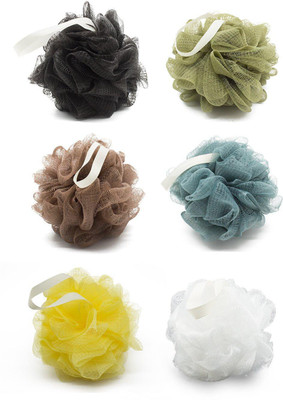 twirey Loofah(Pack of 6, Multicolor)