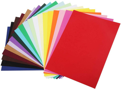 The Mark 1 Unruled A4 70 gsm Craft paper(Set of 1, Multicolor)