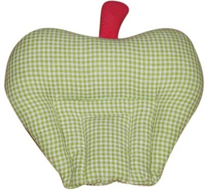 Oscar Home Polyester Fibre Polka Cushion Pack of 1(Green)